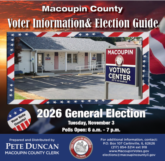 Macoupin County Voter’s Guide for 2026 General Election